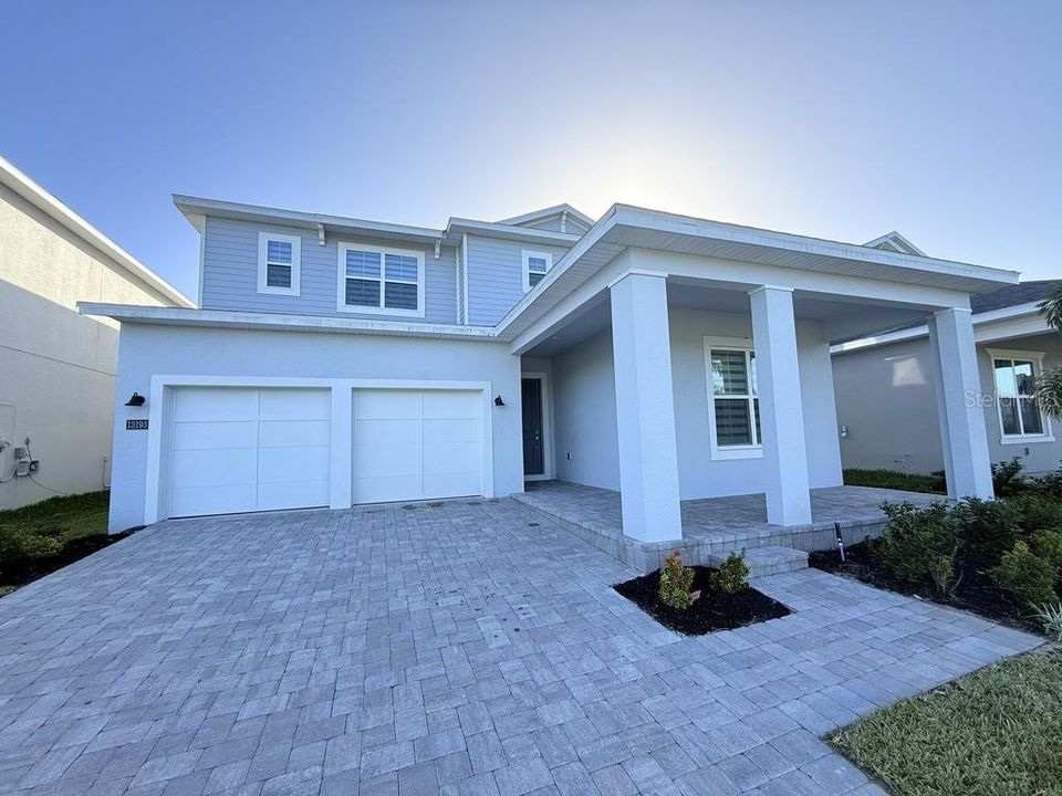 Exterior Front Covered Patio