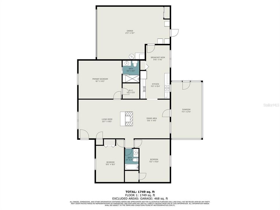 For Sale: $375,000 (3 beds, 2 baths, 1846 Square Feet)