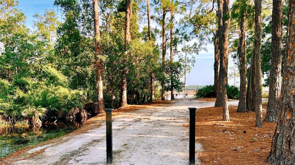 Access to Buck Lake Dock