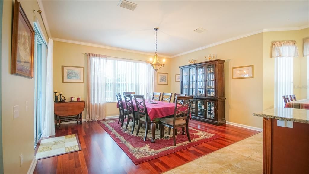 Dining Room Staged