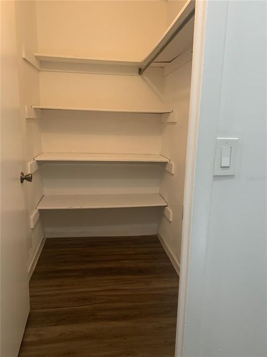 Upstairs Hall Storage Closet