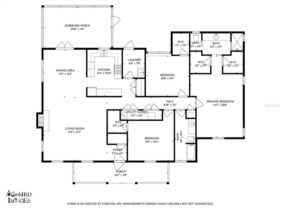 For Sale: $513,000 (3 beds, 2 baths, 1833 Square Feet)