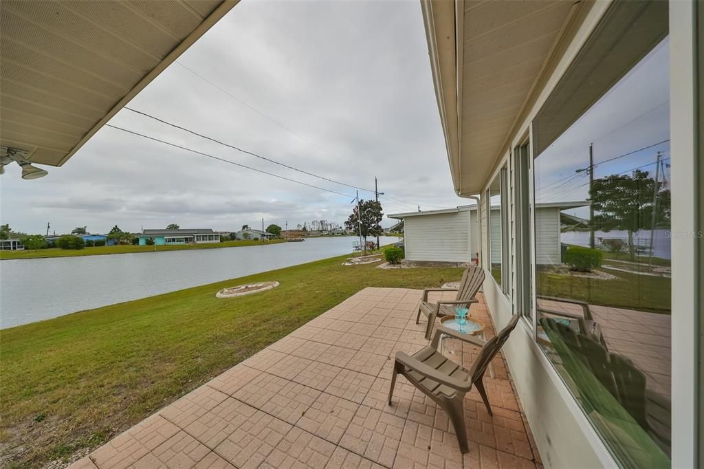 Rear Patio, Beautiful South Lake View