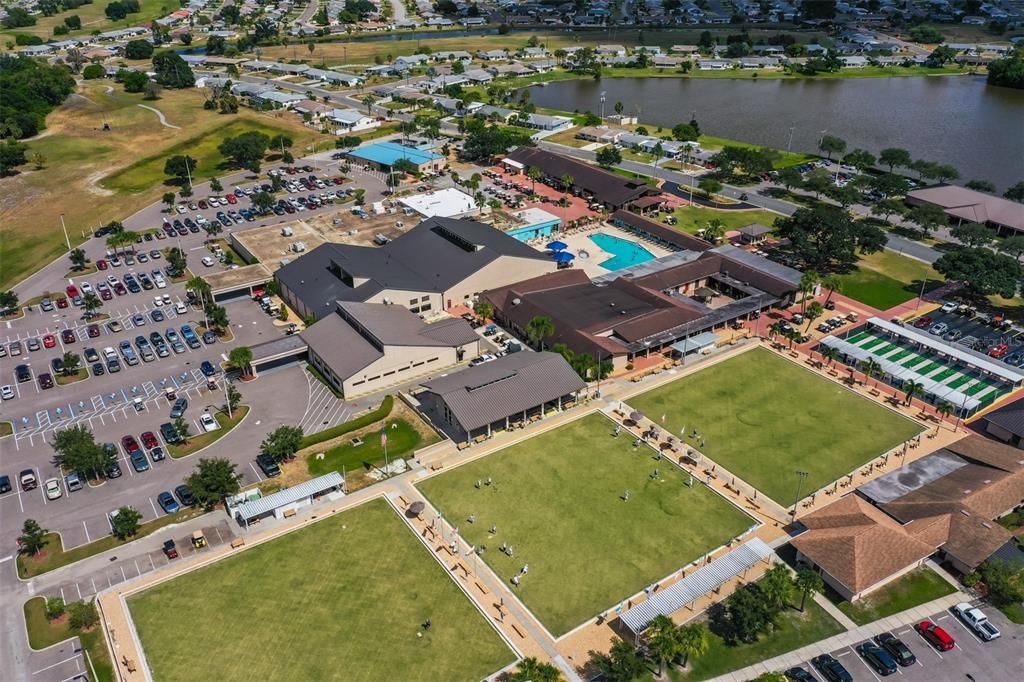 SCC Amenities- North Campus Aerial Lawn Bowling