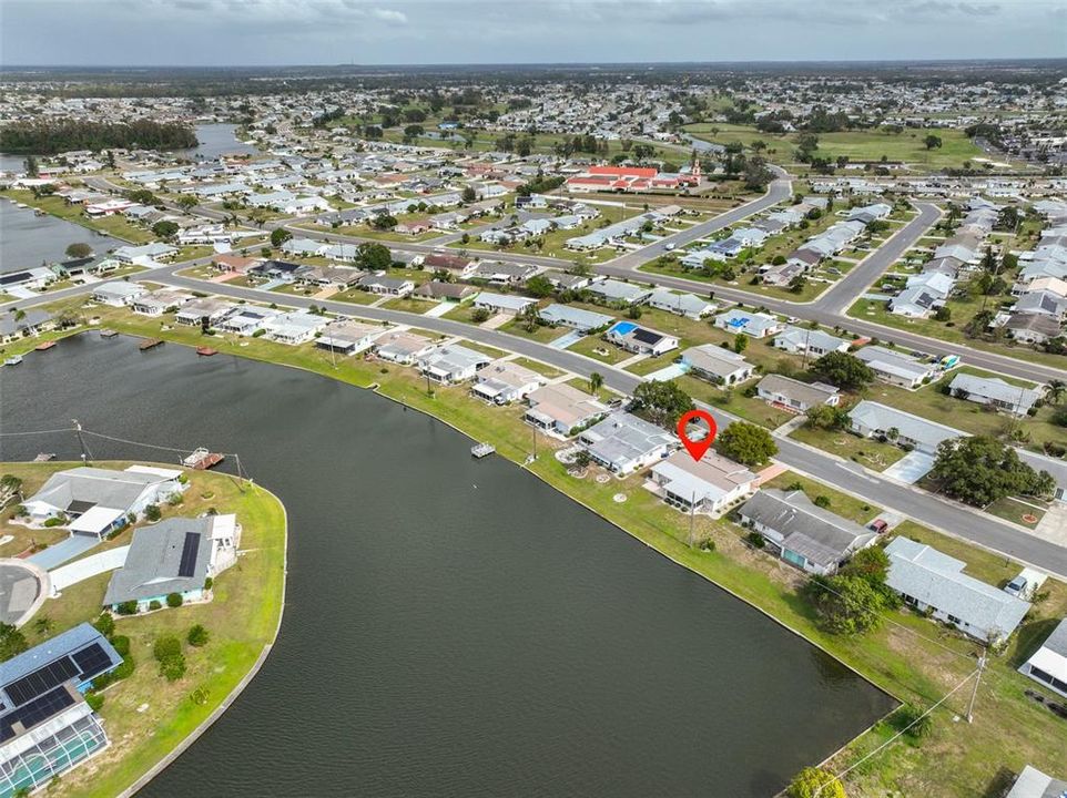 Aerial South Lake