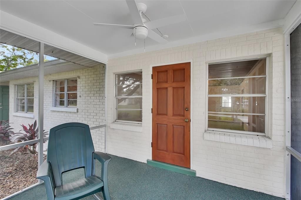 Front Screened Porch