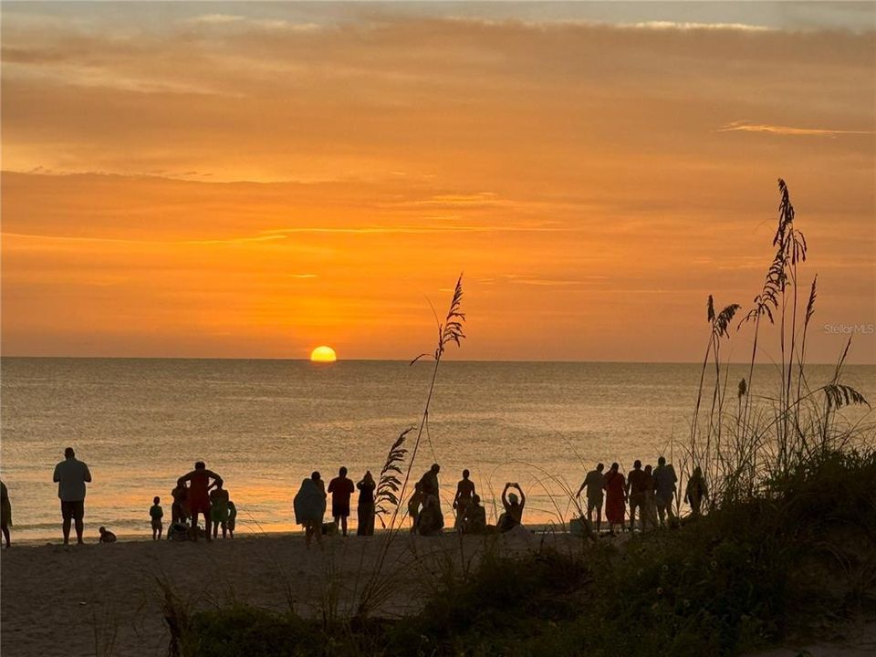 SUNSET ON THE GULF