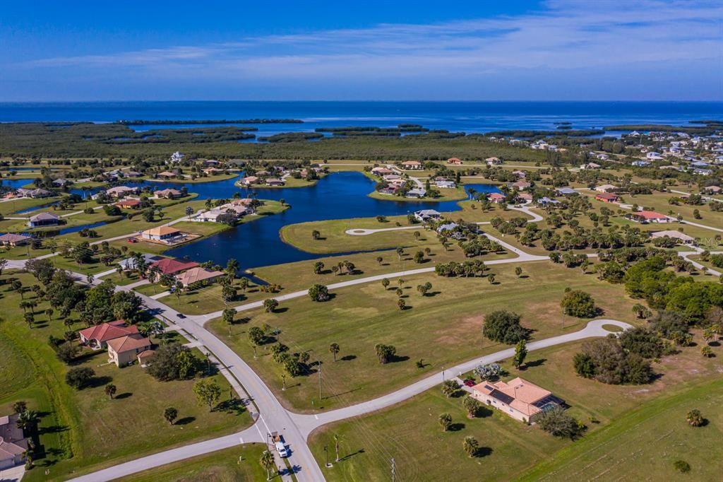 OVERVIEW OF BSL AND CHARLOTTE HARBOR IN THE BACKDROP