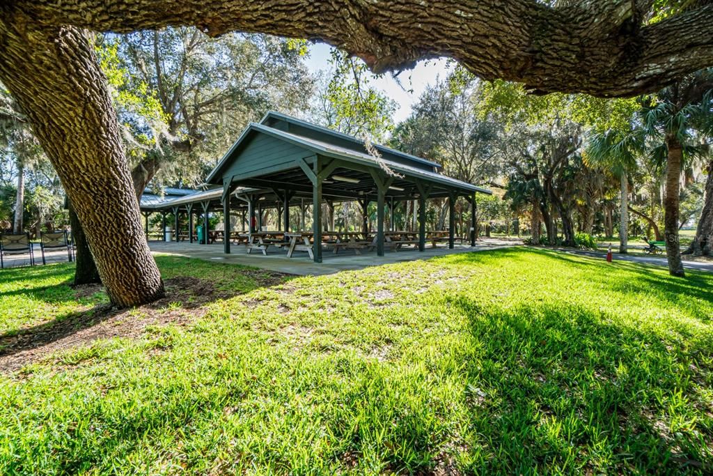 PAVILION FOR GATHERINGS WITH FRIENDS AND FAMILY