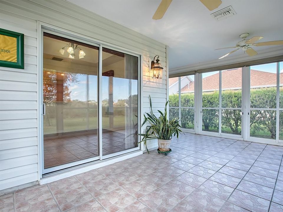 STEP INTO THE LANAI ONTO THIS GORGEOUS TILE FLOORING PREPARE TO SEE THE STUNNING VIEW!!!