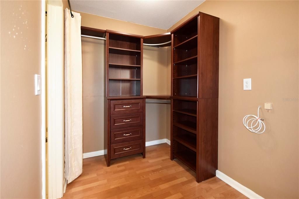 Built-in cabinetry / Master