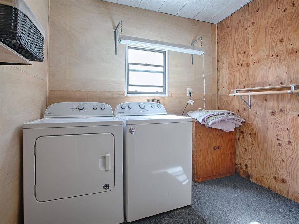 LAUNDRY ROOM WITH SHELVING