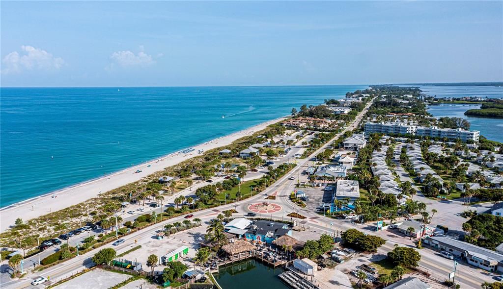 Aerial of Englewood Beach