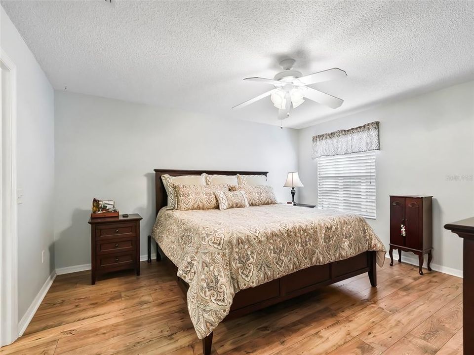 Master Suite with Ensuite Bath can accommodate a King-Sized bed