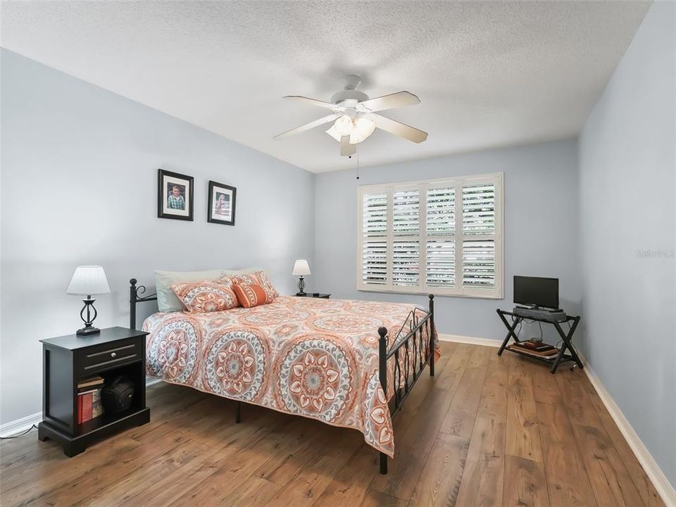 Guest Bedroom Located in the Front of the Home