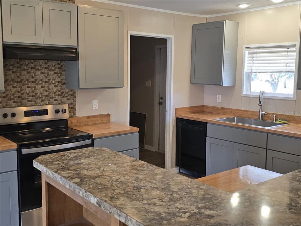 All new appliances included in this beautifully remodeled kitchen!