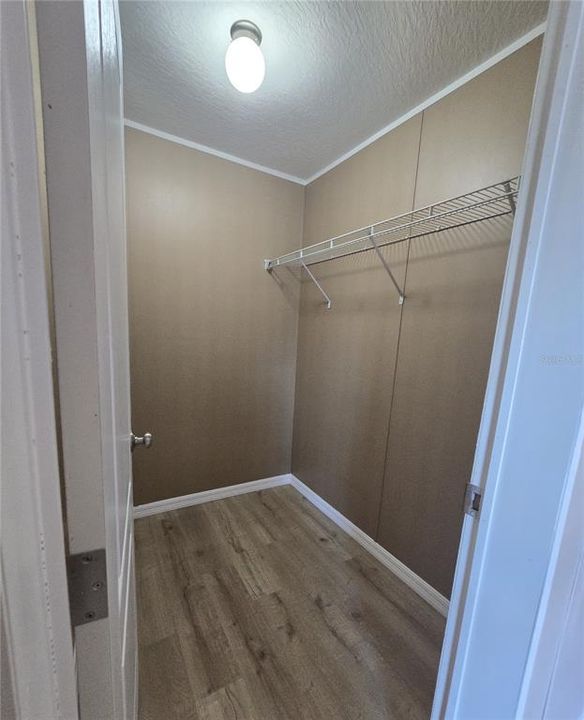 Bedroom 3 - walk-in closet.