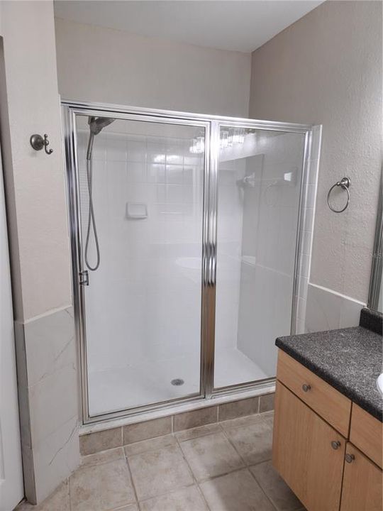 Ensuite has walk in shower