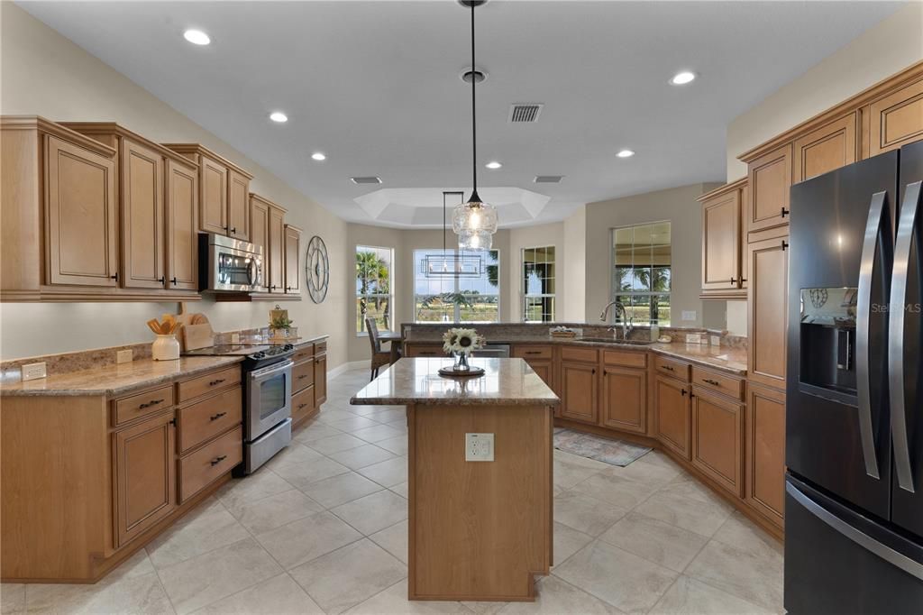 If you like to entertain, this Kitchen is for YOU!