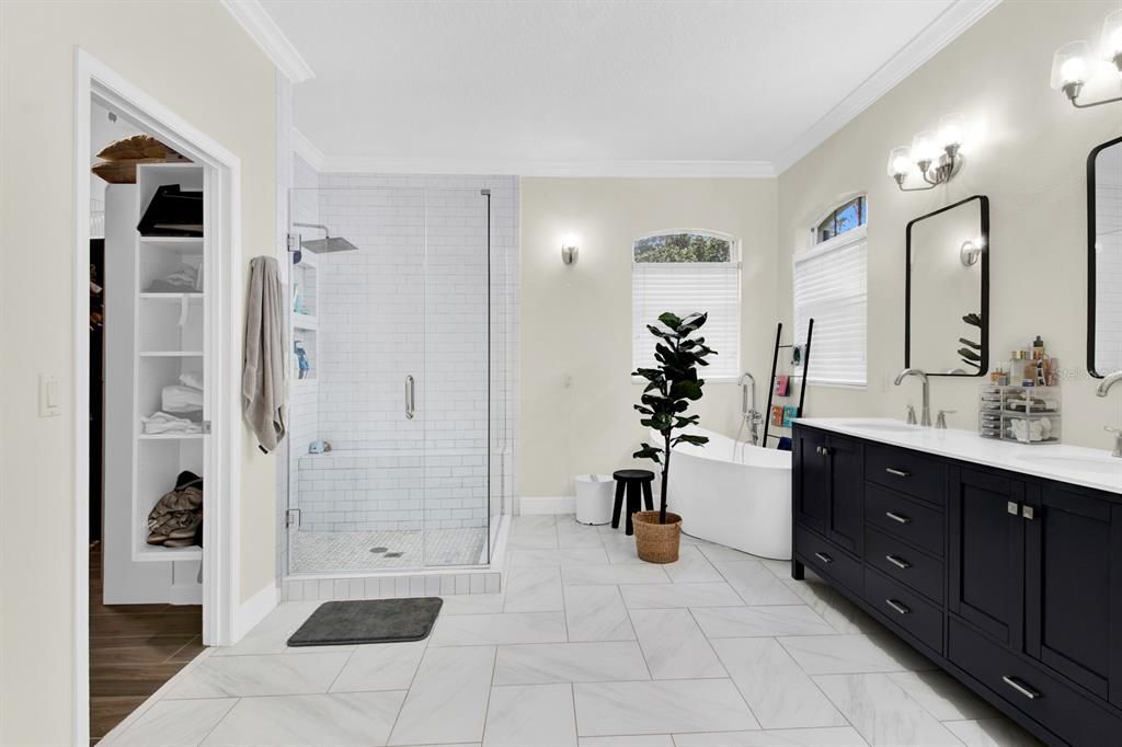 master bathroom