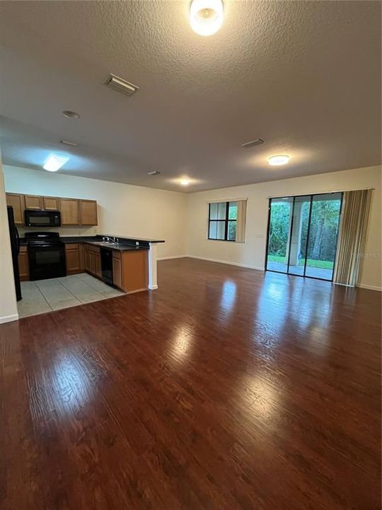 open space kitchen-living -dinning