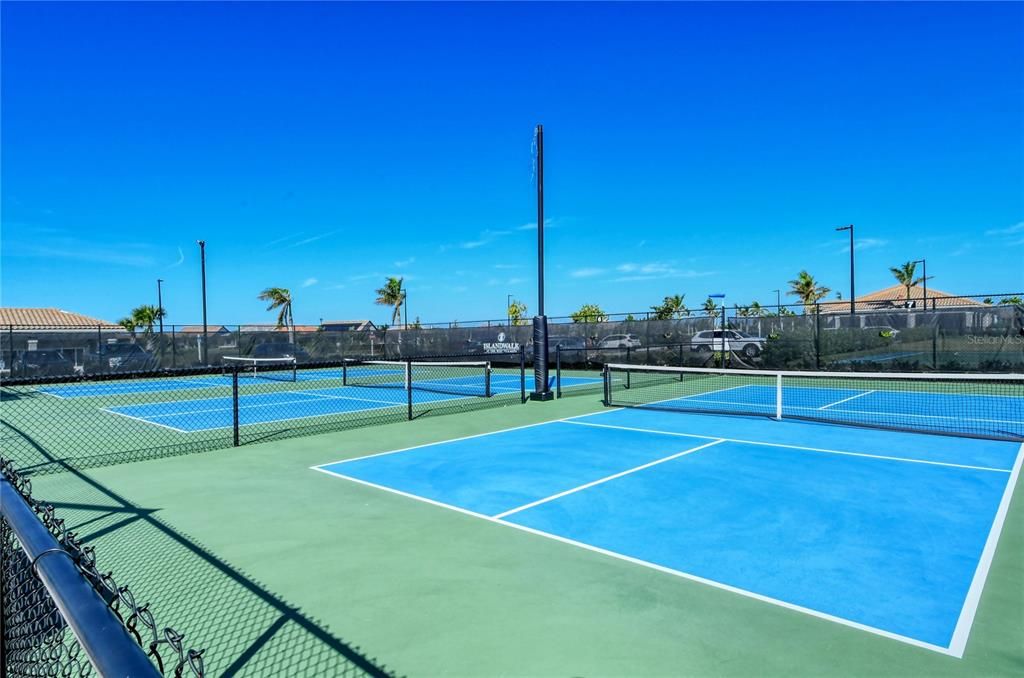 12 Pickleball Courts