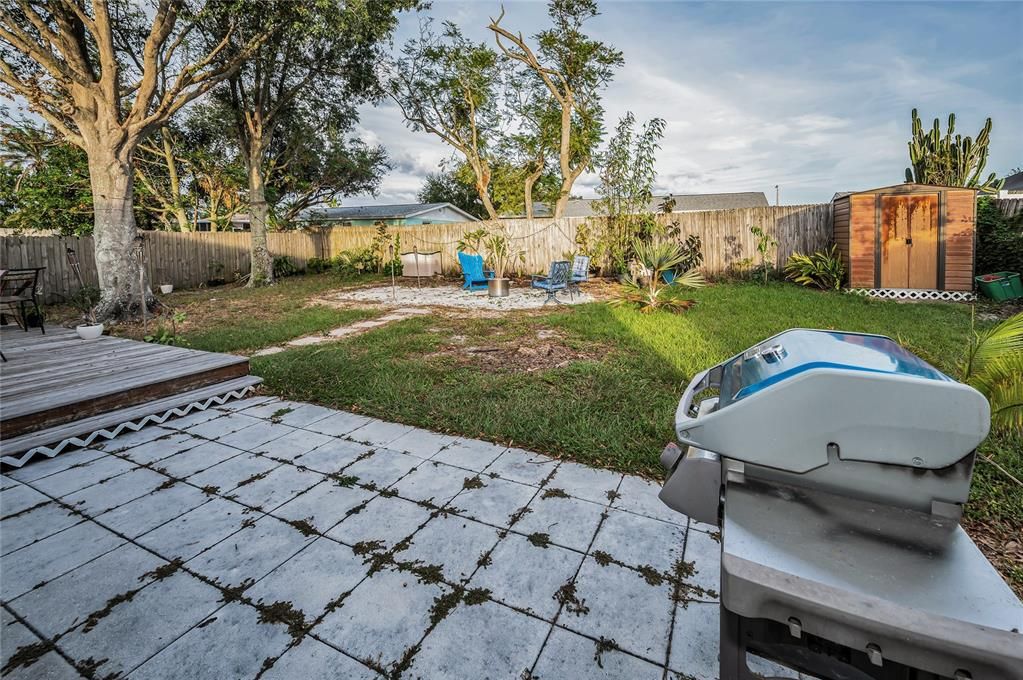 Spacious Backyard for Entertaining or adding a pool!