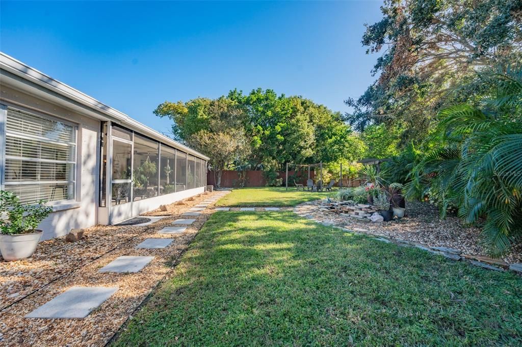 Backyard Walkway