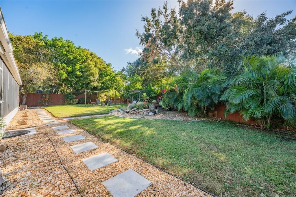 Backyard Walkway