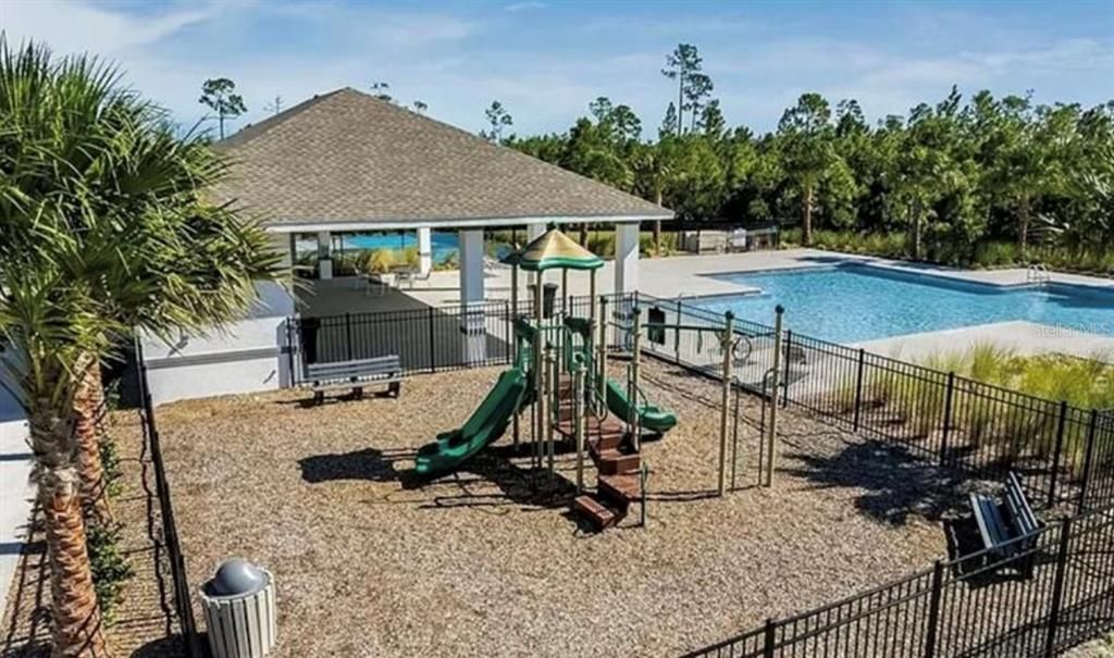 AMENITIES AREA WITH POOL AND PLAYGROUND