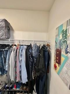 Right corner of primary closet