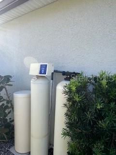 Water Filtration System on Left Side of Home