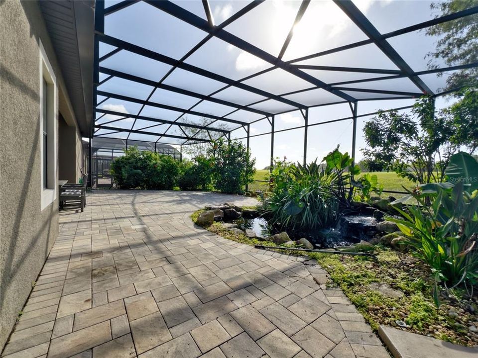 Patio-Reflection pond