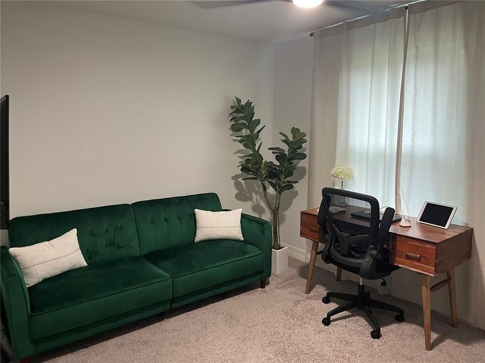 3rd bedroom used as office