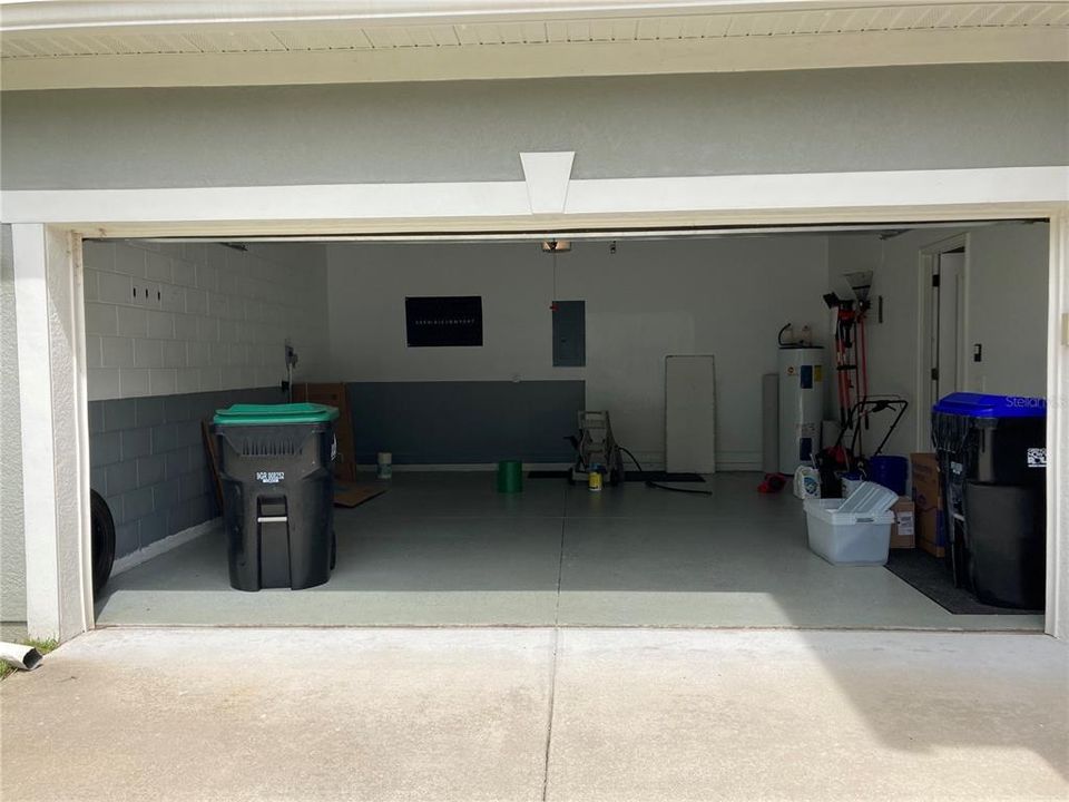 Two-car garage