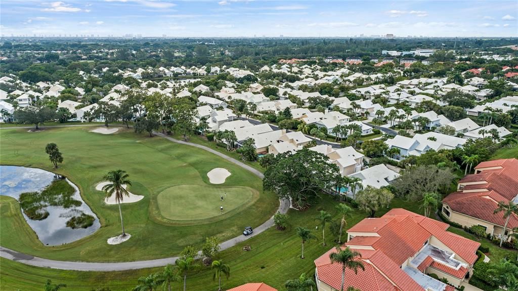 Ariel View of Neighborhood