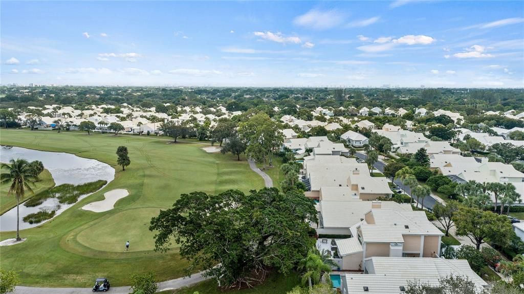 Ariel View of Neighborhood