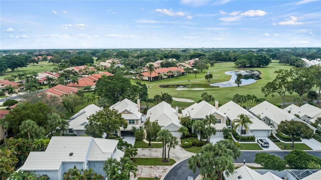 Ariel View of Neighborhood