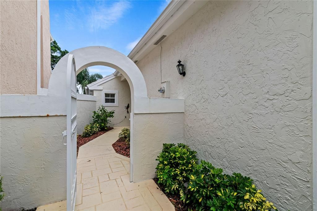 Entry Courtyard