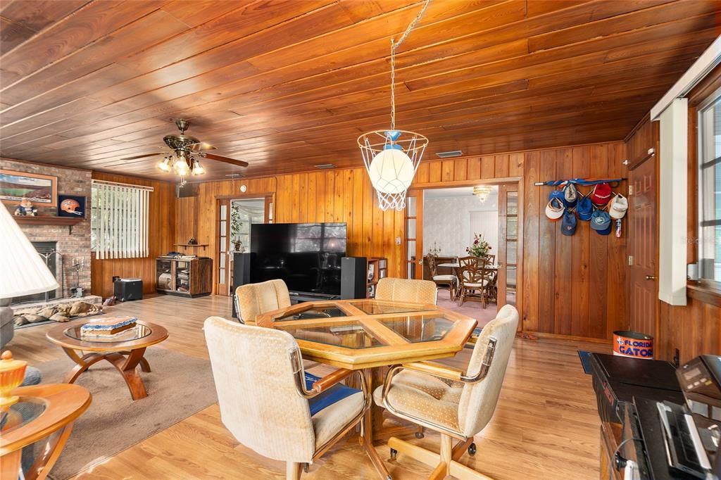 FAMILY ROOM OPENS OFF OF LIVING ROOM AND DINING ROOM