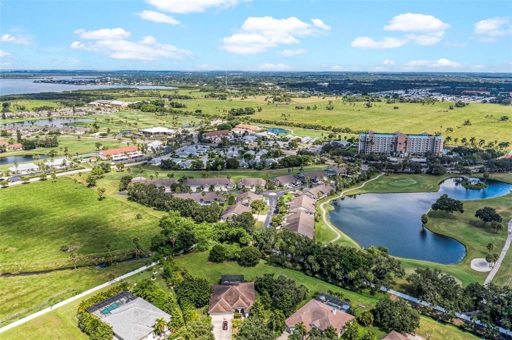 View of Palms of Terra Ceia Bay community