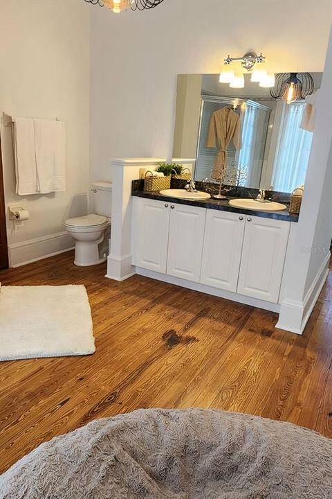 master bathroom (upstairs)