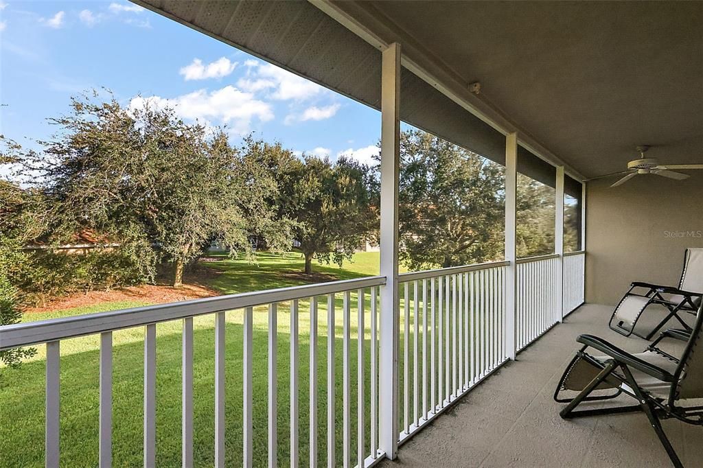 VIEW FROM SCREENED PORCH