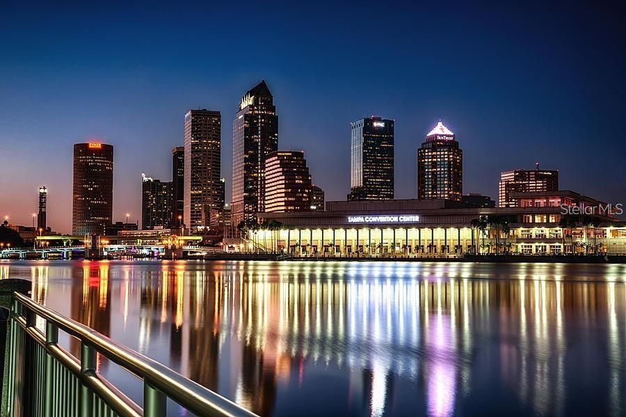 Beautiful Tampa is a short drive