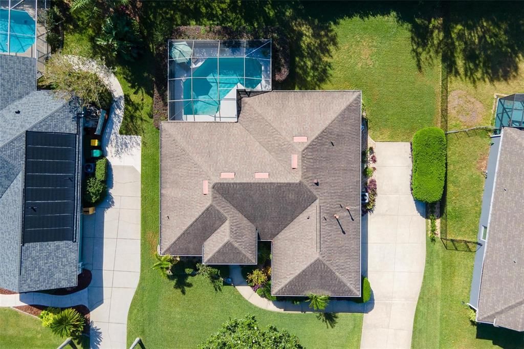 Aerial of Top View of Property