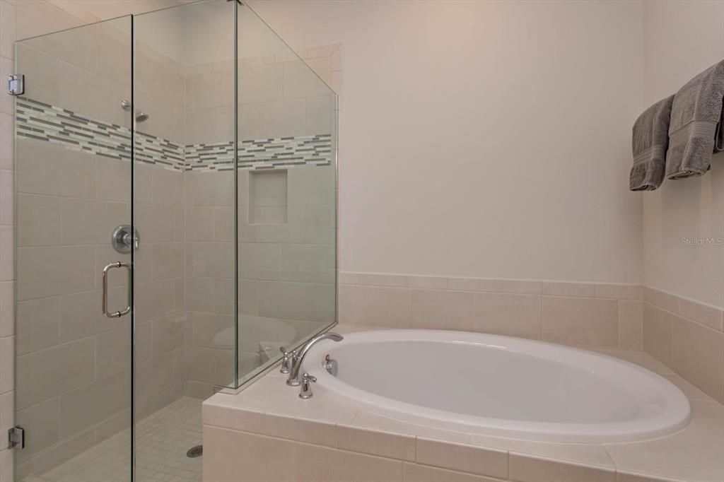 Tub with Separate Shower