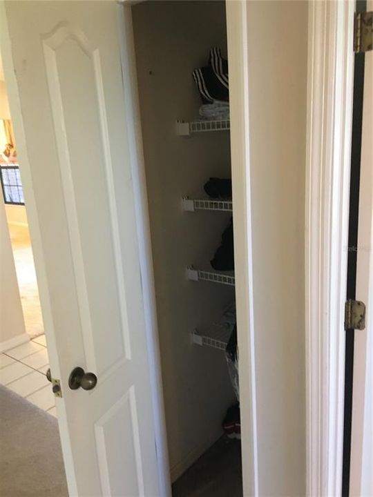 Second Closet in Third Bedroom