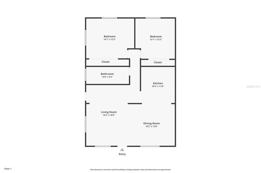 Downstairs floor plan