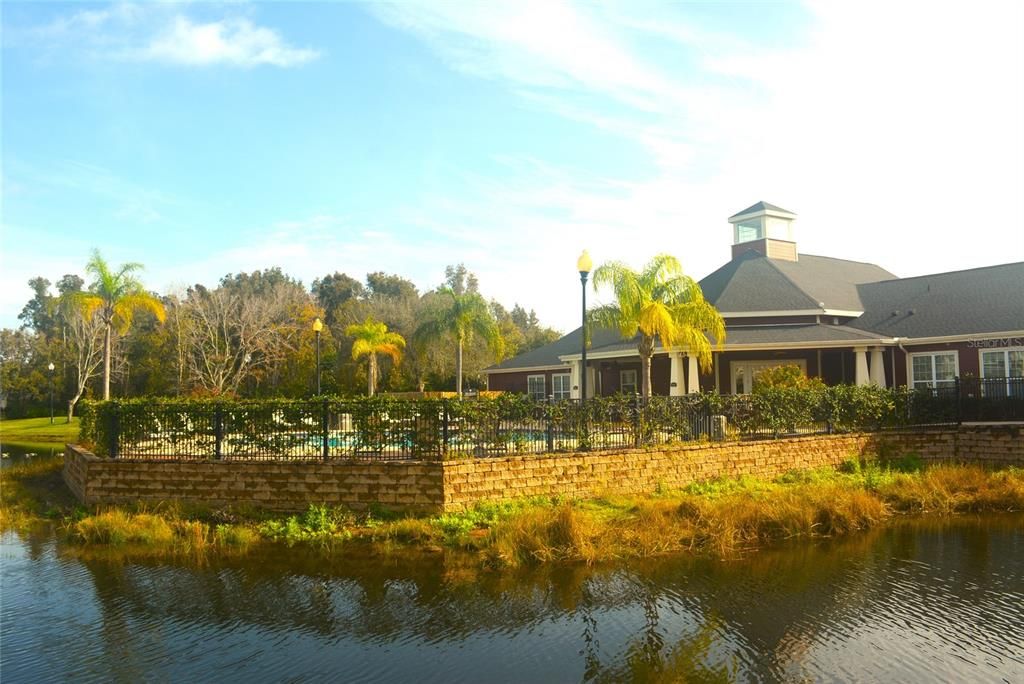 Community Pool & Clubhouse View