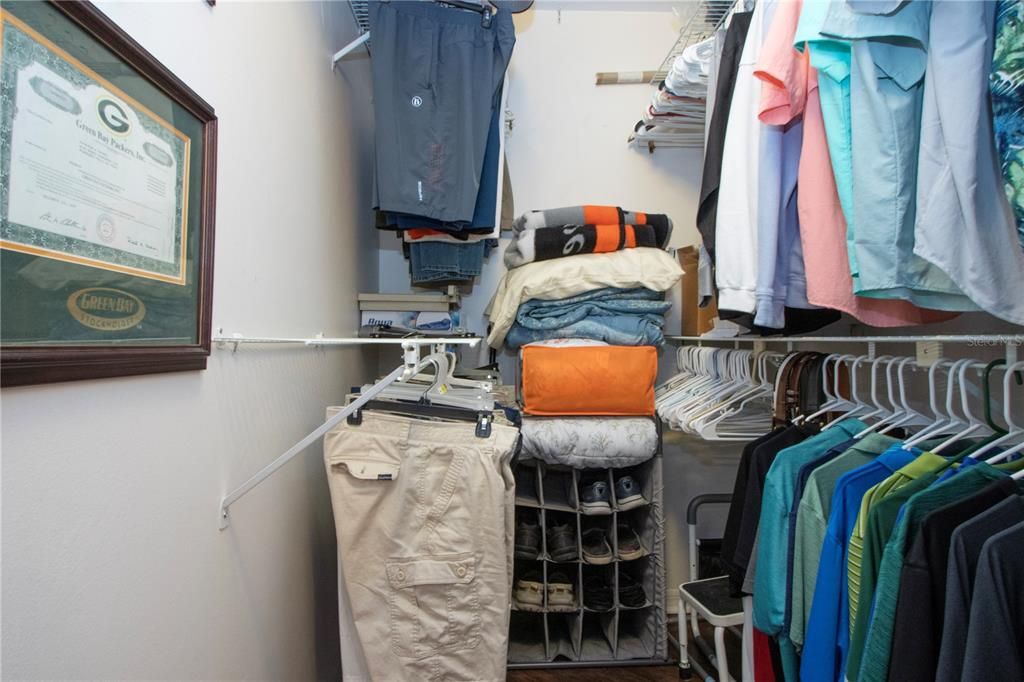 Primary Walk-In Closet